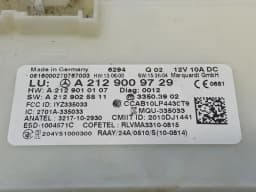 MERCEDES-BENZ Mercedes GT R190 Roadster Electronic Module A2129009729 ECU — thumbnail 2