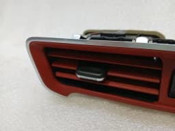 PORSCHE Porsche 911 991 air vent 99155214100 red leather ventilation nozzle ventilation grille — thumbnail 6