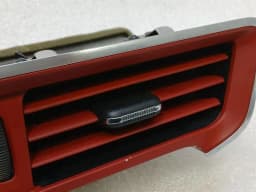 PORSCHE Porsche 911 991 air vent 99155214100 red leather ventilation nozzle ventilation grille — thumbnail 8