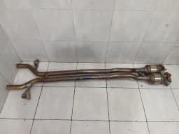 PORSCHE Porsche Panamera 976 Down Pipe 976254221AY Exhaust Muffler System Secondary Cat — thumbnail 3