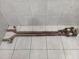PORSCHE Porsche Panamera 976 Down Pipe 976254221AY Exhaust Muffler System Secondary Cat — thumbnail 9