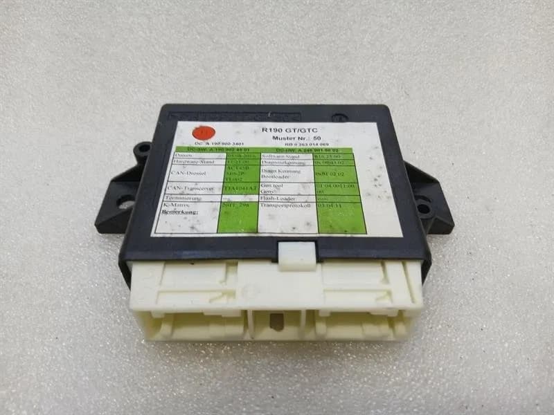 MERCEDES-BENZ Mercedes GT R190 Roadster Electronic Module A1909003401 ECU PDC