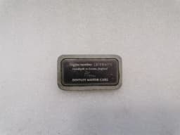 BENTLEY Bentley Arnage T Engine Badge PB100999PO Engine Emblem — thumbnail 6