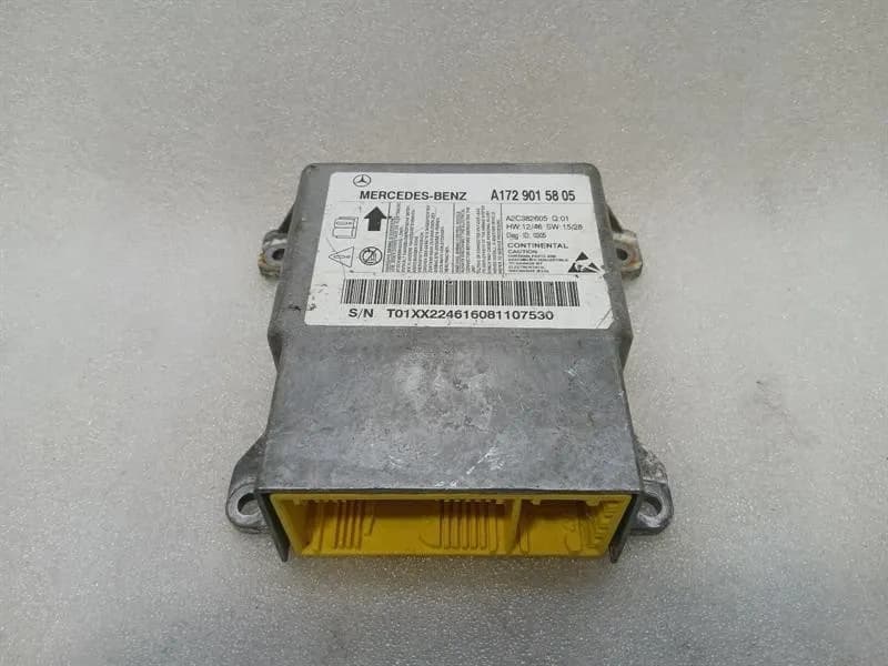 MERCEDES-BENZ Mercedes GT R190 Roadster Safety Module ECU A1729015805 Air Control Unit SRS