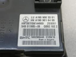 MERCEDES-BENZ MERCEDES GT R190 ROADSTER ELECTRONIC MODULE A1909003301 ECU A/C CLIMA — thumbnail 8
