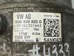 VW 5Q0820803G AC / aircon Compressor VW CADDY IV (SA) (2015-2021) — thumbnail 4