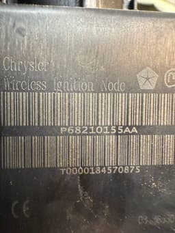 CHRYSLER P68210155AA 8210155AA Ignition switch lock (ignition barrel) CHRYSLER VOYAGER V (RT) (2007-2016) — thumbnail 8