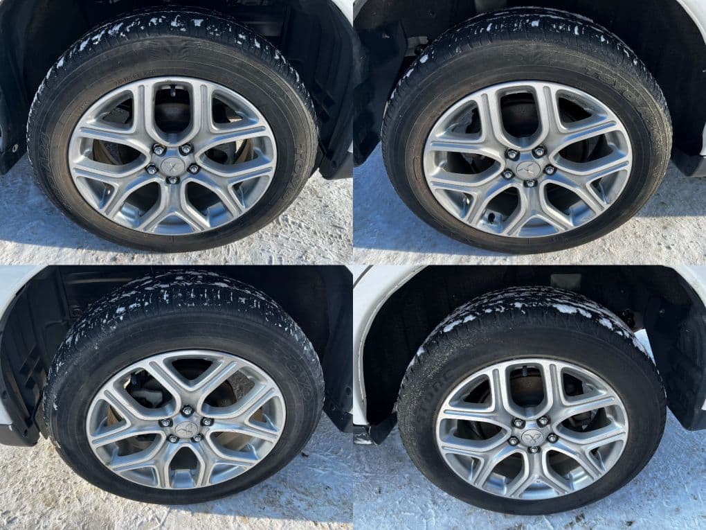 MITSUBISHI 4250C573 Rim set With Tyres 4 pcs MITSUBISHI OUTLANDER III (GG, GF, ZJ, ZK, ZL) (2012-2021)