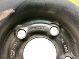 AUDI 8K0601027B Spare wheel AUDI A4 / A4 ALLROAD (B8) (2007-2015) — thumbnail 2