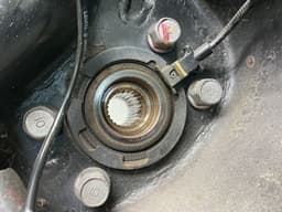 MITSUBISHI 4125A079 Wheel bearing housing rear left MITSUBISHI OUTLANDER III (GG, GF, ZJ, ZK, ZL) (2012-2021) — thumbnail 3