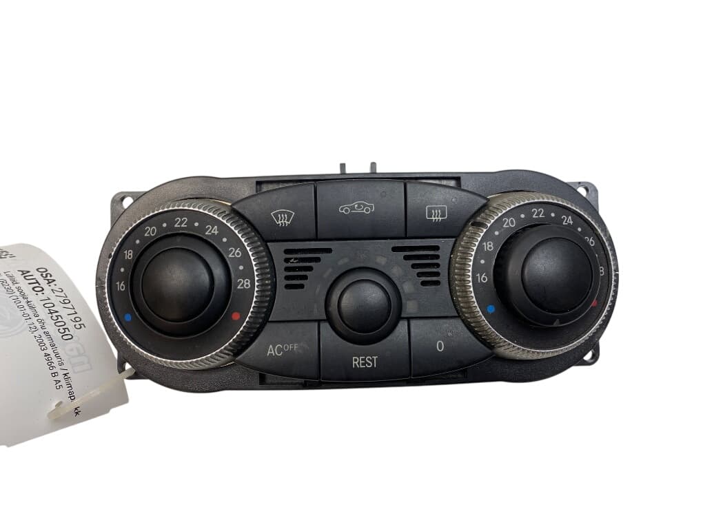 MERCEDES-BENZ A2308301285 Heater control panel MERCEDES-BENZ SL-CLASS (R230) (2001-2012)