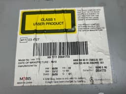 MERCEDES-BENZ A9069006001 Radio MERCEDES-BENZ VITO / VIANO (W639) (2003-2014) — thumbnail 3