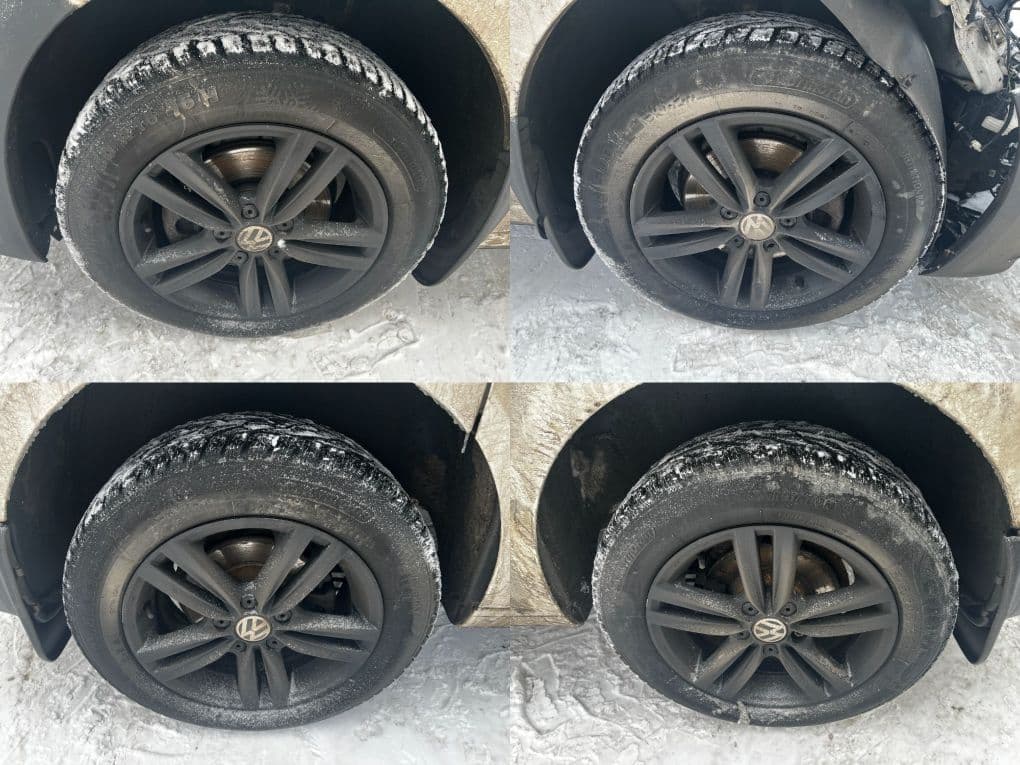 VW 0 Rim set With Tyres 4 pcs VW CADDY IV (SA) (2015-2021)