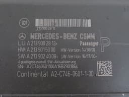 MERCEDES-BENZ A2139002813 A2139001405 Seats control unit MERCEDES-BENZ E-CLASS (W213) (2016-2023) — thumbnail 3