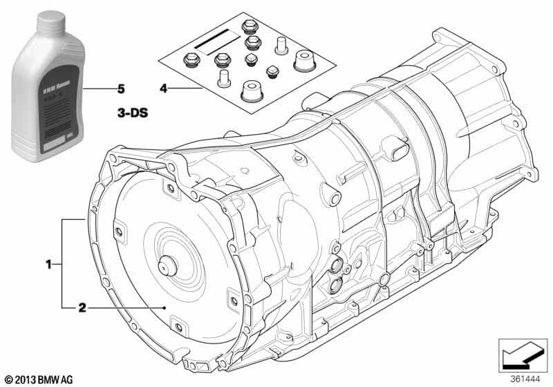 BMW 7581582 7572494 Gearbox BMW X5 (E70) (2007-2013)