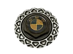 BMW 0924038 Aluminum Rim Wheel Center Cap 1 pc BMW 3 (E30) (1982-1994) — thumbnail 1