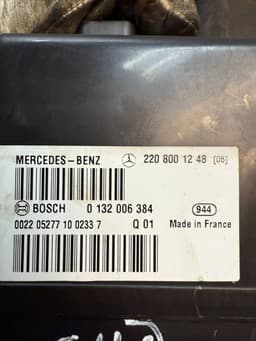 MERCEDES-BENZ 0132006384 2208001248 Central Locking Vacuum Pump MERCEDES-BENZ S-CLASS (W220) (1998-2005) — thumbnail 8