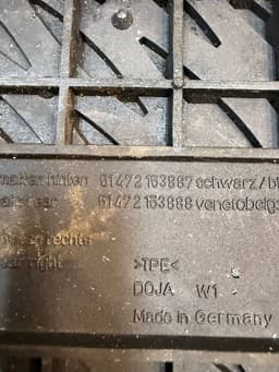 BMW Floor Mat Set BMW 5 (F10, F11) (2010-2017) — thumbnail 7