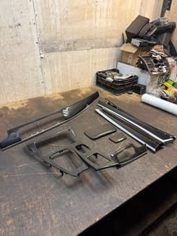 BMW 9206377 9192941 9206380 9206379 7225525 7225526 7225547 7225548 9192942 Interior decorative trim set BMW 5 (F10, F11) (2010-2017) — thumbnail 3