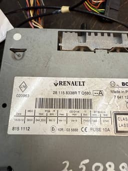 OPEL 281158338R Radio OPEL VIVARO A (2001-2014) — thumbnail 10