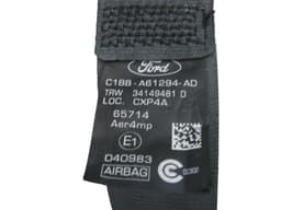 FORD C1BBA61294AD 34149481D Seat Belt Front Right FORD FIESTA VI (2008-2017) — thumbnail 4