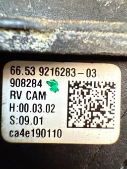 BMW 66539216283 9216283 Reverse camera BMW 5 (F10, F11) (2010-2017) — thumbnail 8