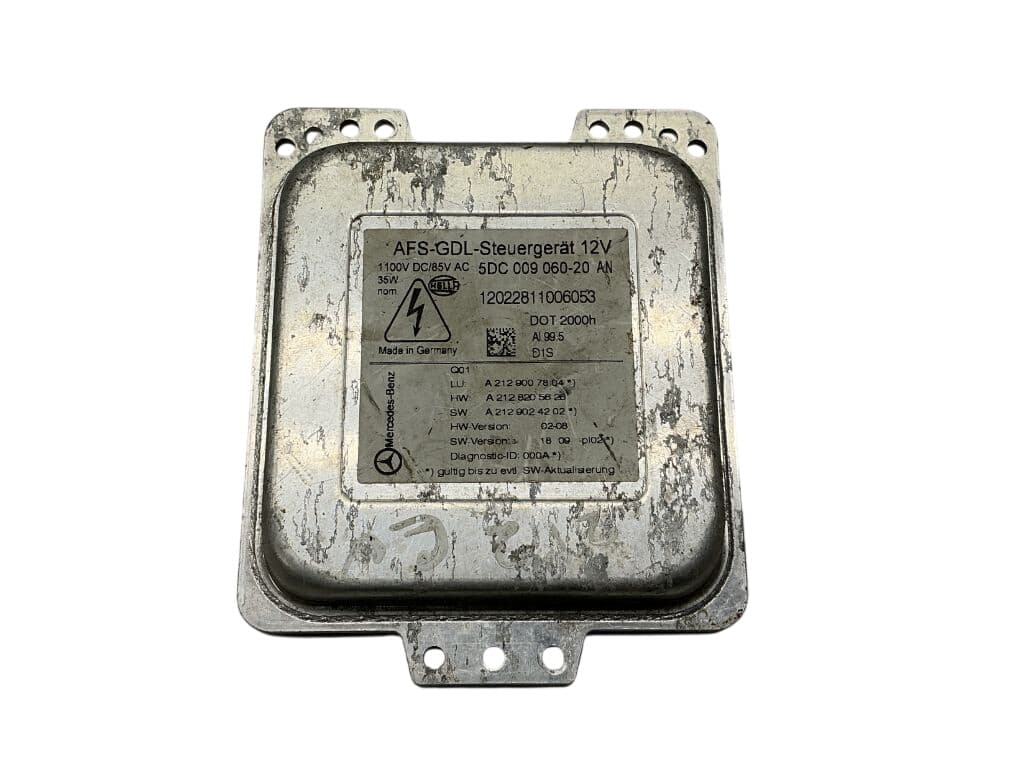 A2129007804 A2128205626 A2129024202 Xenon control unit right MERCEDES-BENZ E-CLASS (W212) (2009-2016)
