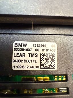 BMW 7262949 Xenon control unit left BMW 5 (F10, F11) (2010-2017) — thumbnail 6
