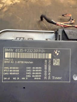 BMW 61359232201 9232201 Lights control unit BMW 5 (F10, F11) (2010-2017) — thumbnail 8