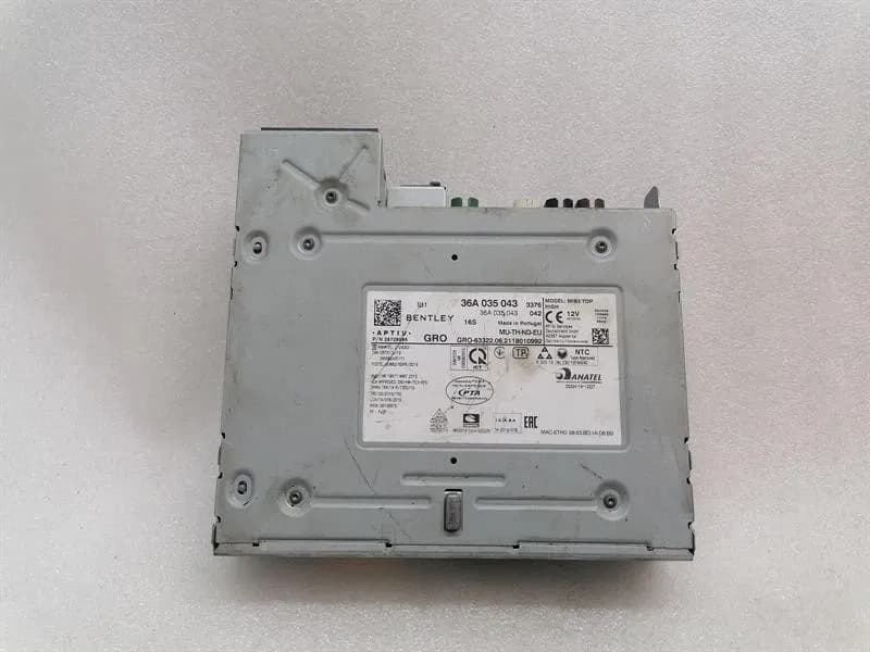 Bentley Bentayga 36A MK2 Sat Nav Head Unit 36A035043 ECU