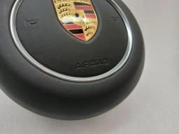 PORSCHE Porsche Cayman 718 GT4 steering wheel module 982880201K leather steering wheel module — thumbnail 3
