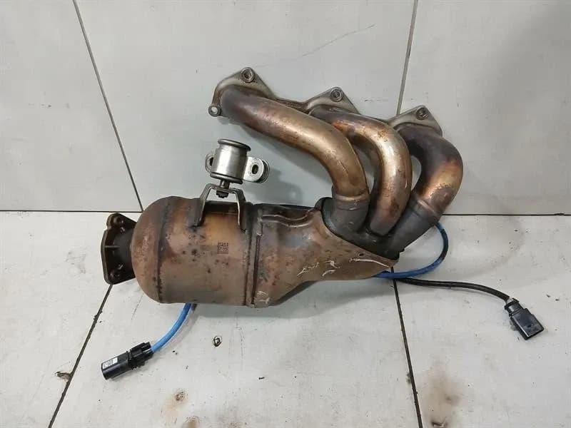 PORSCHE Porsche Cayman 718 GT4 Exhaust Manifold 982254017F LEFT Exhaust Manifold Catalytic