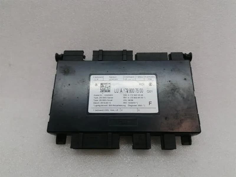 MERCEDES-BENZ Mercedes CLS W218 seat control module A1729007500 seat control unit
