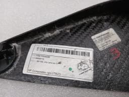 FERRARI FERRARI F8 F142MFL 891163 891184 CARBON FIBRE LATERAL WING COVER SET AIR INTAKE — thumbnail 8