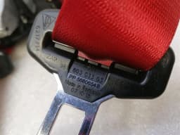 PORSCHE Porsche Cayman 981 GT4 front seat belt 98180303303 N13 red seat belt belt — thumbnail 5