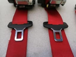 PORSCHE Porsche Cayman 981 GT4 front seat belt 98180303303 N13 red seat belt belt — thumbnail 3