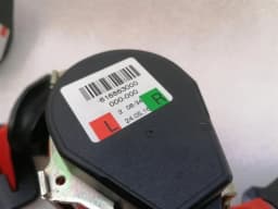 PORSCHE PORSCHE 911 991 GT3RS MK1 FRONT SEATBELT 99180303304 M2A LAVA ORANGE — thumbnail 2