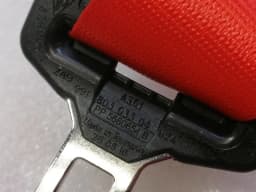 PORSCHE PORSCHE 911 991 GT3RS MK1 FRONT SEATBELT 99180303304 M2A LAVA ORANGE — thumbnail 5