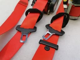 PORSCHE PORSCHE 911 991 GT3RS MK1 FRONT SEATBELT 99180303304 M2A LAVA ORANGE — thumbnail 10