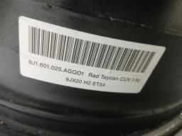 PORSCHE Porsche Taycan 9J Alloy Wheel 9J1601025AG Turbo S Aero 9J x 20 ET54 Rim — thumbnail 5