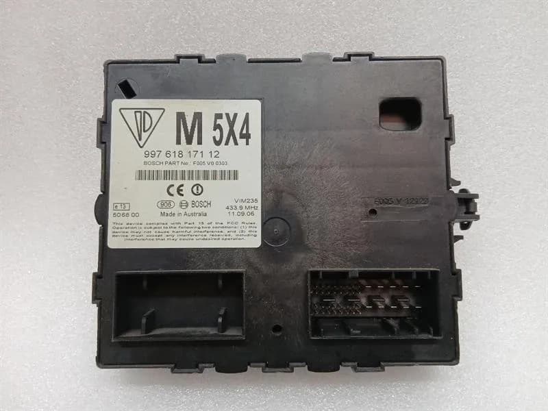 Porsche Boxster 987 electronic module 99761817112 control unit comfort