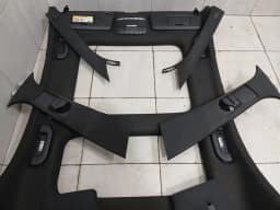 MERCEDES-BENZ MERCEDES C W205 BLACK ROOF LINING SET A2056906504 9F93 HEADLINER LIMO PANORAMA — thumbnail 6