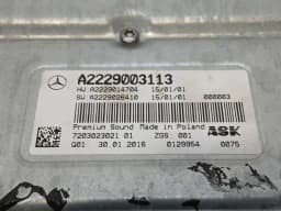 MERCEDES-BENZ MERCEDES C Class W205 Amplifier A2229003113 Amplifier BURMESTER — thumbnail 7