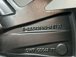 PORSCHE Porsche Macan 95B Alloy Wheel 95C601025BB 8.5J x 21 ET27 Rim — thumbnail 9