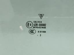 PORSCHE Porsche 911 991 right front door glass 99154251200 door window front right — thumbnail 2