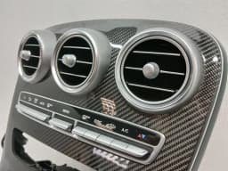 MERCEDES-BENZ MERCEDES C Class W205 Centre Veneer A2056803801 Carbon Fibre Strip Cover — thumbnail 7