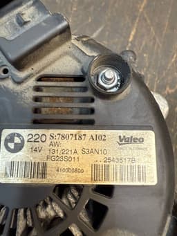 BMW 7807187 12317808075 12317807187 Alternator BMW 5 (F10, F11) (2010-2017) — thumbnail 9