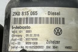 VW 2K0815065 Auxiliary / pakring heater (webasto) VW CADDY IV (SA) (2015-2021) — thumbnail 6