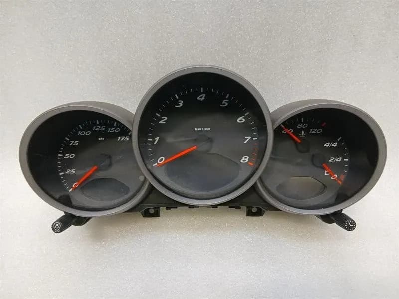 Porsche Boxster 987 Instrument Cluster 98764110730 MPH Speedometer Manual