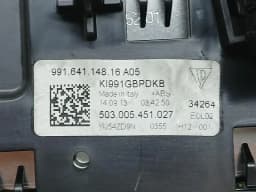 PORSCHE Porsche 911 991 Instrument Cluster 99164114816 Speedometer Auto PDK MPH — thumbnail 8